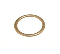 24 x Brass Curtain Rings BRASSED EB 19MM OD 15MM ID