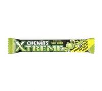 24 X CHEWITS XTREME SOUR APPLE STICK | 24 PACK BUNDLE