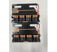Duracell Simply AAA Batteries (Pack of 12)