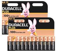 24pk Duracell MN1500 Plus Power AA Batteries