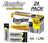 24 x Energizer AA AAA Alkaline Power LR6 LR03 Batteries Value Pack MN1500 MN2400