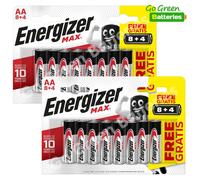 24 x Energizer AA MAX Alkaline Powerseal Batteries LR6 MN1500 MIGNON 2031 Expiry