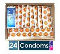 24 x Exs Endurance Delay Condoms Foils - Long Climax Performance