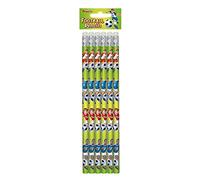 24 x Football Pencils with Eraser Tip