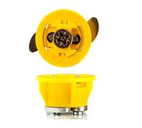 24 x GRIPIT PLASTERBOARD FIXINGS 15mm with 4.0 x 25mm Screw Load 71 kgs