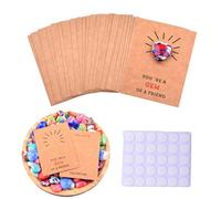 24 x Heart Stone Cards - Valentine's Day Postcards For And Teens, Ideal For School, Classmates, Friends, Less Parties