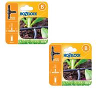 24 X Hozelock 2777 T Tee 3 Way Connectors 4mm Micro Irrigation For 2772 Auto