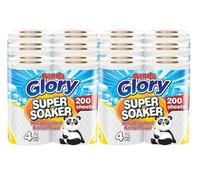 24 X Kitchen Towel | Nexus 2-Ply Kitchen Towel 4-Pack Paper Rolls | White Paper Embossed | Strong & Functional