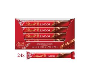 24 x Lindor Milk Treat Bar - 38GM