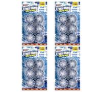 24 x Mighty Burst Fresh Blues Toilet Blocks - Drop-In Toilet Cistern Cleaner Tablets - Foaming Toilet Freshener for Limescale Control, Stain Prevention & Bathroom Odour Freshness