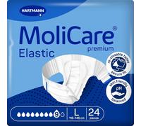 24 x Molicare Premium Elastic 9 Drops Large | Incontinence Pants | 1 Pack of 24
