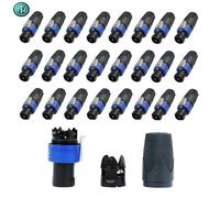 24 x Neutrik NL4FX Speakon 4 Pole Cable Plug Connector