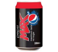 24 X PEPSI MAX CANS 330ml | 24 PACK BUNDLE