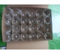 24 X Professional Gin Clear Glass Cup 3cl-1OZ Shot