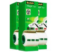 24 x Scotch Magic Tape Tower Invisible Adhesive Tape Sticky Tape 19mm x 33m