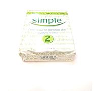 Simple Soap for Sensitive Skin, 125 g (2 Bars)