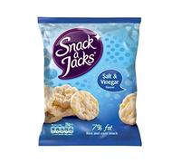 24 X SNACK A JACKS MINI SALT & VINEGAR 26g | 24 PACK BUNDLE