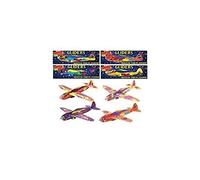 12 x Super Hero Gliders - perfect for party bags and game prizes