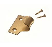 24 x Window Shutter SASH Lift PULLS Brass Plated EB Steel + Screws