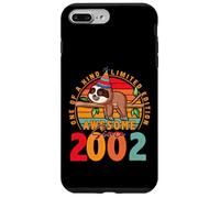 24 Year Old Sloth Vintage 2002 Limited Edition 24th Birthday Case for iPhone 7 Plus/8 Plus