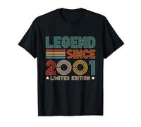 24 Years Old Legend Since 2001 24th Birthday for Man Woman T-Shirt