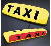 24" Yellow / Amber LED Illuminated LED Taxi Cab Roof Sign Top Light