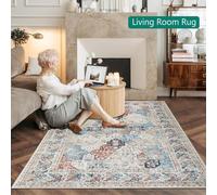 (240 cm x 320 cm (8 ft x 10 ft 6 in)- Extra Large Rugs For Living Room Bedroom, Coastal- Cashmere Rug) Extra Large Rugs Living Room Traditional Rug Mat
