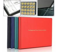 240 Coin Collection Album Money Storage Case Holder Coin Collecting Book UK