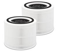 240 Filter Replacement Compatible with PuroAir 240 Air Cleaner Puri-fier, 3-in-1 HP-14 Filter Replacement with Activated Carbon Filter, 2 Pack
