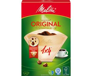 240 Genuine Melitta Four Cup Filter Papers Size 1x4 (6 PACKS OF 40) 80086x6
