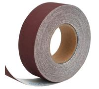 240 Grit Sandpaper Roll, 5cm x24m Continuous Abrasive Sand Paper Ready to Cut Emery Cloth Roll for Drum Sander Woodworking Automotive Metal Sanding
