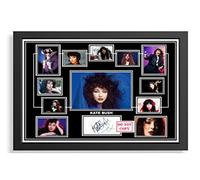 (240) Kate Bush Music Legend Signed Framed Autograph Signature A4 (21 X 297 CM) Art Work Wall Art Display Great Gift Idea (REPRINT) #####