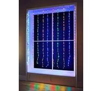 240 LED Cascading Waterfall Curtain Lights Christmas Decoration Indoor/Outdoor G-0394