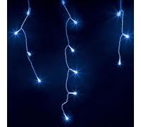 (240 LED, Cool White) NETTA Icicle Lights with Timer and 8 Light Modes