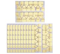 240 Pack 0.3mm Ultra Thin False Nail Jelly Glue, Clear Breathable Waterproof Breathable Double Sided Nail Adhesive Tabs, Jelly Adhesive Tab Glue Sticker for DIY Manicure Nail Art Decoration