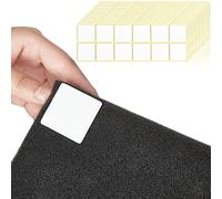 240 Pack Mounting Squares for Acoustic Foam Panels Double Sided Tape Squares for Sound Foam Panels Square Tape Sticker Acoustic Panel Adhesive Acoustic Panel Tape Sound Proofing Tape, 1.4 inch