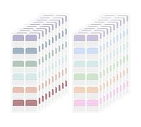 240 Pcs 1Inch Sticky Index Tabs,Repositionable Colored Book Sticky Tabs Page Tabs for Notebooks File Classification