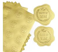 240 pcs Envelope Seal Stickers Class of 2025 Branches Seal Stamp Stickers Self-Adhesive Envelope Sticker for 2025 Graduation Gift Envelope DIY Decorations Party Favors