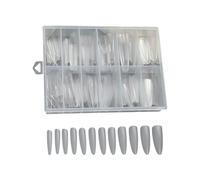 240 Pcs Extras Long Nails Tips Press On Nails Full Covers Stick On Clear False Extras Long Tips