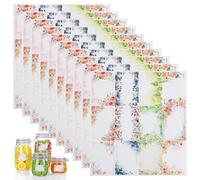 240 Pcs Labels Stickers, Freezer Labels, Food Labels, Jar Labels, Kitchen Labels for Containers, Self Adhesive Jar Labels for Kitchen Freezer Food Bottles Jams Containers Crafts Gift Tag