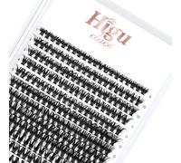 240 PCS Lash Clusters DIY Eyelash Extension 50D Cluster Lashes Fairy C Curl 8-14mm Individual Eyelashes Cluster Lashes Wisps Reusable Mini Eyelash Extensions at Home (50D C 8-14mm)