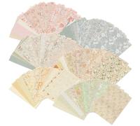 240 Pcs Scrapbook Paper Kit,26 Handbook Paper,7 Sticky Note Stickers,7 Label Stickers,Vintage Flower Patterns for Scrapbooking,Junk Journals,Journaling Supplies,DIY Materials(6style-240pcs)