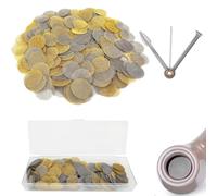 240 Pcs Stainless Steel Smoking Screens Pipe Screen Filters 15 Mm,with 1 Pcs 3 in 1 Ash Cleaning Scraper, Pipe Bowl Screens Bong Gauzes, Pipe Smoke Screen Filters, Pipe Screen for Pipe & More