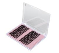 240-Piece Premium False Eyelash Clusters for DIY Lash Extensions - -Looking Individual Fake Lashes, 10-16mm Lengths, Easy-Apply & Reusable