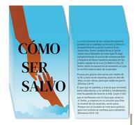 240 Pieces Spanish Christian Cards Religious Gospel Tracts Salvation Plan Inspirational Prayer Cards Pocket Romans Street Small Bible Tracks for Evangelism Church Gifts (Cómo Ser Salvo