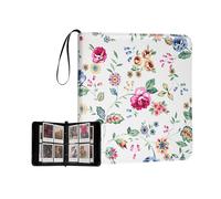 240 Pockets Portable Binder Photo Album Book For i-Type Square Polaroid Photos and Instax Wide Film Pictures (Abstract Rose)