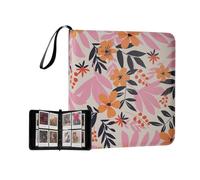 240 Pockets Portable Binder Photo Album Book For i-Type Square Polaroid Photos and Instax Wide Film Pictures (Exotic Floral)