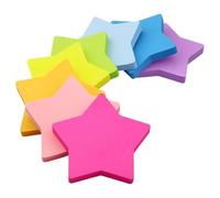 240 Sheet Sticky Notes Set - Colourful Notepads, Bright Self-Adhesive Paper Pads, Strong Adhesive Memory Sheets, Practical Learning and Office Supplies for Teachers and Students in the Classroom, To H