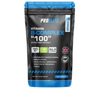 Vitamin B Complex 240 Tablets All 8 B Vitamins in 1 Tablet, Vitamins B1, B2, B3, B5, B6, Vitamin B12, Biotin, Folic Acid GMO and Gluten Free Vegetarian & Vegan UK Made PRO-Elite
