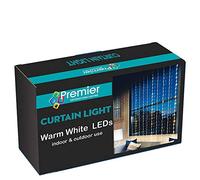 240 Warm White LED Curtain Lights
